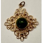 Russia, gold pendant, Au 583, weight 10.25 g.