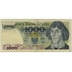 1.000 złotych 1982 przeróbka, seria GB, Bank iCeski, FALSYFIKAT
