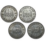 Niemcy, III Rzesza, Zestaw 5 marek 1935
