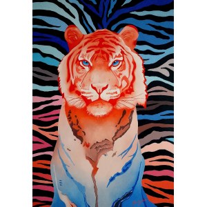Anna STANISZ (b. 1972), Tiger, 2022
