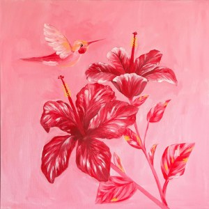 Maja KAŹNICA (b. 2003), Hibiscus, 2026