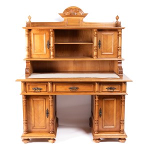 Eclectic desk with an extension