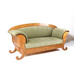 A Biedermeier-style sofa