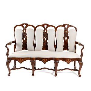 A Baroque-style sofa