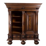 Neo-Baroque-style hallway cabinet