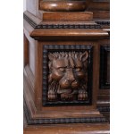 Neo-Baroque-style hallway cabinet