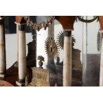 Fireplace clock