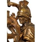 Three-candle wall sconce