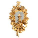 Four-candle wall sconce