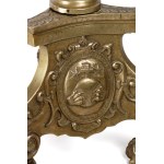 Base of a Baroque floor candlestick