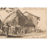 Jacques Callot (1592–1635), from the series *Gypsies*, *A Roma Camp* (1), 1621–1625
