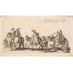 Jacques Callot (1592 -1635), z cyklu Cyganie, Romowie w drodze (2), 1621-1625