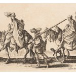 Jacques Callot (1592–1635), from the series *Gypsies, Roma on the Move* (2), 1621–1625