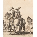 Jacques Callot (1592–1635), from the series *Gypsies, Roma on the Move* (2), 1621–1625