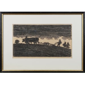Jan WAŁACH (1884-1979), Orka, 1934