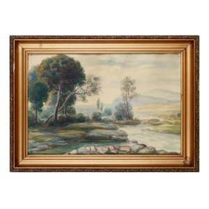Unknown Painter, By the Stream