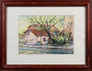 Malarz NIEOKREŚLNY, Dom w mieście, 1998