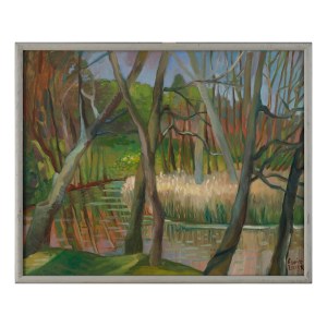 Elwira BURSKA-SZUBARGA (1947–2018), Masuria on the Sobiepanka River, 2005