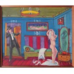 Paweł WRÓBEL (1913–1984), BEFORE THE WEDDING NIGHT, 1983