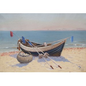 Soter JAXA-MAŁACHOWSKI (1867–1952), FISHING BOAT, 1922