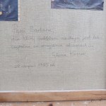 Gloria KOSSAK (1941–1991), „PRED BÚRKOU“, 1985