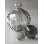 ART DECO DECANTER, 1930s, CZECHIA