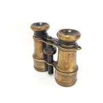 An Old Brass Binocular