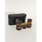 Small G. Rodenstock Munich binoculars in a case
