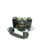 Bakelite field telephone from the 1920s–1940s