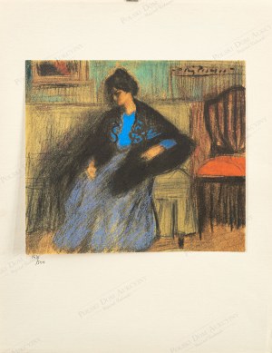 Pablo PICASSO (1881 - 1973), Teka: Les Bleus de Barcelone. 12 Aquarelles et Pastels, 1963