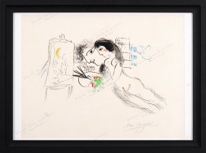 Marc CHAGALL (1887 - 1985), Rêve familier (Znajomy sen), 1969