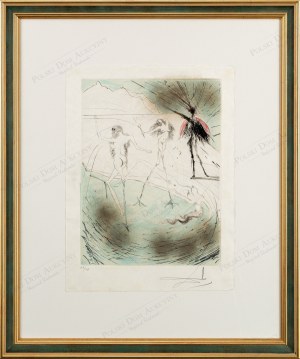 Salvador DALÍ (1904 - 1989), Femmes poules (Kobiety-kury), z cyklu: 