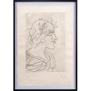 Salvador DALÍ (1904 - 1989), L'imperatore Traiano, dal ciclo: Pujols per Dalí, 1973