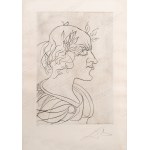 Salvador DALÍ (1904 - 1989), L'imperatore Traiano, dal ciclo: Pujols per Dalí, 1973