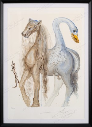 Salvador DALÍ (1904 - 1989), Chimère d'Horace (Chimera Horacego), z cyklu: Konie Dalego, 1970