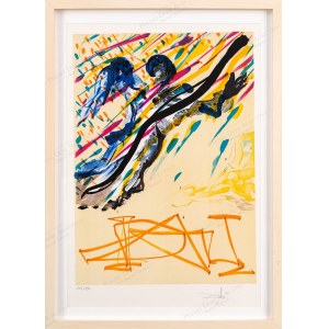 Salvador DALÍ (1904 - 1989), La trasfigurazione (Przemienienie), z cyklu: Les Vitraux (Witraże), 1973