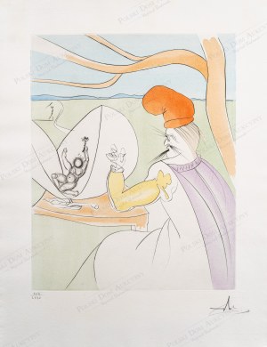 Salvador DALÍ (1904 - 1989), Japanese Fairy Tales (Baśnie japońskie) - zestaw 10 grafik, 1974