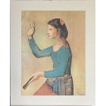 Pablo Picasso (1881-1973), „Kobieta z wachlarzem” (Femme à l'éventail) 1906