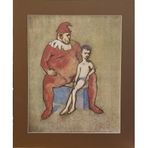 Pablo Picasso (1881-1973), Młody akrobata i Klaun, 1976 (1905)