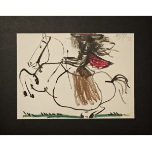 Pablo Picasso 1881–1975, Jacqueline from the *Toros y Toreros* series, 1961