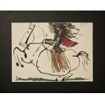 Pablo Picasso 1881-1975, Jacqueline z cyklu Toros y Toreros, 1961