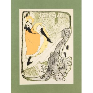 Henri de Toulouse-Lautrec (1864-1901), Affiche pour le Jardin de Paris Jane Avril, 1893/lata 70-te XX w.