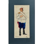 Artist Unknown, Set of 4 watercolors, early 20th century