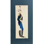 Artist Unknown, Set of 4 watercolors, early 20th century