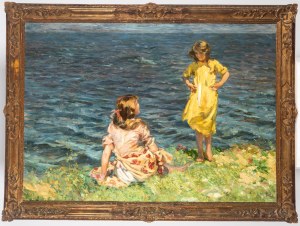 Beppe Ciardi (Venezia 1875 - Treviso 1932), Little girls