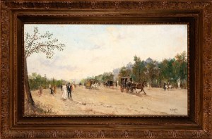 Pietro Scoppetta (Amalfi 1863 - Napoli 1920), Walk in Paris