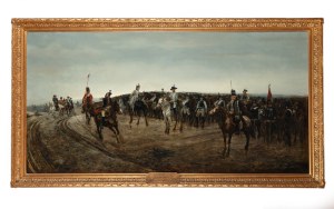 Attribuito a Richard Caton Woodville II (1856 - 1927), Before Leuthen, 1879
