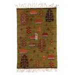 Aleksandra MICHALAK LEWIŃSKA (b. 1927), "Szałasy" Kilim, Zakopane Model Workshops