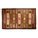 Kilim with a geometric pattern