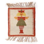 Maria DOMAŃSKA (b. 1928), Kilim "The Musician," the Stanisław Wyspiański R.L.i A. Workers